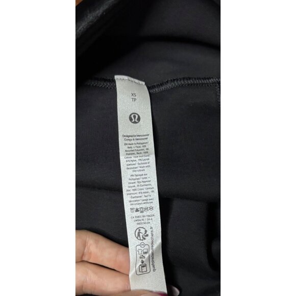 Lululemon Scuba High-Rise Mini Skirt Velvet Size XS Black W8AL9S NWT - Picture 6 of 13